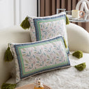 GobekUsa Ethnic Style Tassel Throw Pillow Cover Set