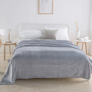 GobekUsa Coral Fleece Flannel Flower Printed Blanket for Single/Queen/King Beds