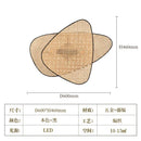GobekUsa Japanese Rattan Floor Lamp for Villa Living Room Study Attic Lighting