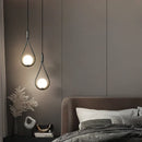 GobekUsa Glass Ball Pendant Lamps for Home Kitchen Bar Decor & Wall Sconce