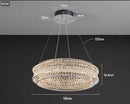 GobekUsa K9 Crystal Luxury Chandelier for Restaurant Bar Hotel LED Lamps