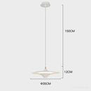 GobekUsa LED Flying Saucer Pendant Lights for Living Room Dining Bedroom Indoor Lighting