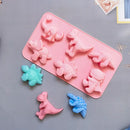 GobekUsa Dino Silicone Cake Mold: Baking, Candy, Soap, Candle Making, Cupcake Decorating