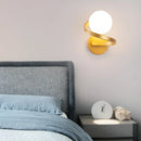 GobekUsa Black Copper LED Wall Lights for Bedroom - Nordic Wall Sconce Decro