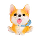 GobekUsa Dog Figurine Miniatures Set - Husky Corgi Bulldog Puppy Statue Decor