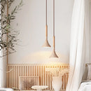GobekUsa LED Pendant Light Yellow Travertine Modern Hanging Lampara