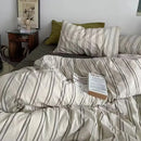 GobekUsa Checkerboard Pattern Duvet Cover Set - Stylish and Cozy Bedding Kit for Bedroom
