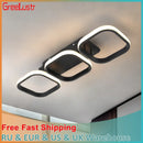 GobekUsa Acrylic LED Ceiling Lamp: Modern Nordic Chandelier for Living Dining Room & Aisle
