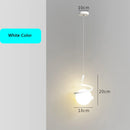 GobekUsa LED Spiral Pendant Lights Chandelier for Living Room Bedroom Lighting
