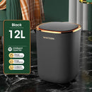 GobekUsa 12L Smart Sensor Luxury Trash Can for Kitchen and Bathroom