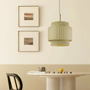 GobekUsa Cream Wind LED Chandelier: Nordic Minimalist Wabi Sabi Style for Dining Room, Bedroom & Bar