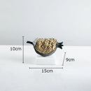 GobekUsa Golden Pomegranate Sculpture Desk Decoration