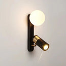GobekUsa LED Spotlight Wall Lamp for Bedside Bedroom Study Living Room Decoration