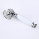 GobekUsa Brass Bath Shower Hand Holder Chrome Plated Bathroom Accessories