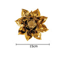 GobekUsa Elegant Porcelain Peony Flower Wall Ornaments