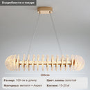 GobekUsa Coral Flower Crystal Chandelier: Modern Luxury LED Pendant Lighting for Home