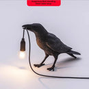 GobekUsa Lively Bird Resin Table Lamp - Home Decor Lighting for Bedroom, Living Room