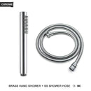 GobekUsa Brass Handheld Shower Head in Brushed Golden Finish