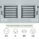 GobekUsa Electric Towel Rack with Digital Display and Thermostatic Settings