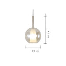 GobekUsa Designer Glass Chandelier Pendant Light for Dining Room Kitchen Loft Home Decor