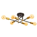 GobekUsa LED Sputnik Chandelier Ceiling Light Fixtures for Bedroom Living Room