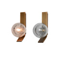GobekUsa Bronze Bubble Glass Wall Sconce Lamps for Bedroom Bathroom Decor