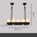 GobekUsa Glass LED Chandelier - Stylish Lighting for Home Decor & Dining Room