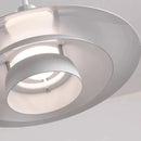 GobekUsa Gradient White Red UFO Pendant Light | Adjustable Mid Century Chandelier
