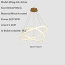GobekUsa K9 Crystal Round Chandelier: Modern LED Pendant Lamp for Home, Living Room, Bedroom, Lobby