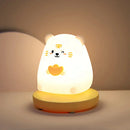GobekUsa Kids' Animal Silicone Night Light - Touch Sensor, Dimmable, Rechargeable
