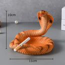 GobekUsa Cobra Ashtray Resin Crafts: Stylish Smoking Accessories for Home and Office