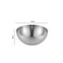 GobekUsa Stainless Steel Mixing Bowls Set for Soup Salad Noodle Ramen Rice