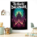 GobekUsa Black Dahlia Murder Metal Band Tapestry: Rock Music Poster for Studio Bar