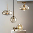 Vintage Glass Pendant Light With Nordic Modern Style