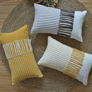 GobekUsa Boho Moroccan Fringed Pillowcase for Home, Office, Car, Sofa Decoration
