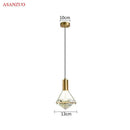 GobekUsa Crystal Diamond LED Wall Sconce for Luxury Home Decor Lighting
