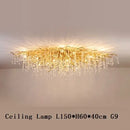 GobekUsa Crystal Tree Branch Chandelier: Luxury LED Pendant Light for Elegant Living Spaces