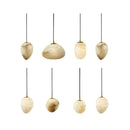 GobekUsa Geometry Marble LED Chandelier for Living Room Kitchen Island