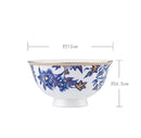 GobekUsa Blue Lotus Dinnerware & Tea Set