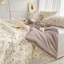 GobekUsa Double Layered Soya Fibre Filling Quilt: Soft, Breathable, Grade A Maternal and Child Comforter