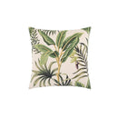 GobekUsa Jungle Cartoon Print Velvet Cushion Cover - Hawaiian Decor for Sofa