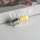 GobekUsa LED Filament Globe Bulbs G45 E27 6.5W High Lumens Ultra Bright Glass Bulbs