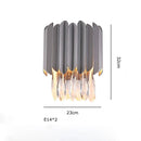 GobekUsa Crystal 2024 Ceiling Chandeliers: Modern Dimmable LED Round Lamps Black