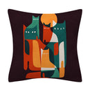 GobekUsa Geometry Pattern Cushion Cover Polyester Cotton Sofa Pillowcase Home Decor