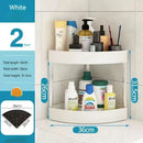 GobekUsa 5-Tier Rolling Cart Storage Rack for Kitchen & Bathroom Organizing