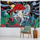 GobekUsa Abstract Mushroom Tapestry Wall Hanging for Psychedelic Room Decor
