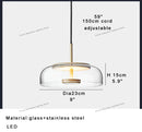 GobekUsa Clear Glass Table Lamp – Luxury Desk Light for Home Decor & Study