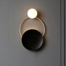 GobekUsa Glass Ball G4 Round Ring Wall Lamp - Nordic Sconces for Modern Indoor Lighting