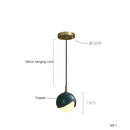 GobekUsa Blue Copper Chandelier Pendant Light for Kitchen Island & Restaurant