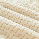 GobekUsa Cartoon Print Three-Layer Velvet Blanket for Cozy Winter Bedding